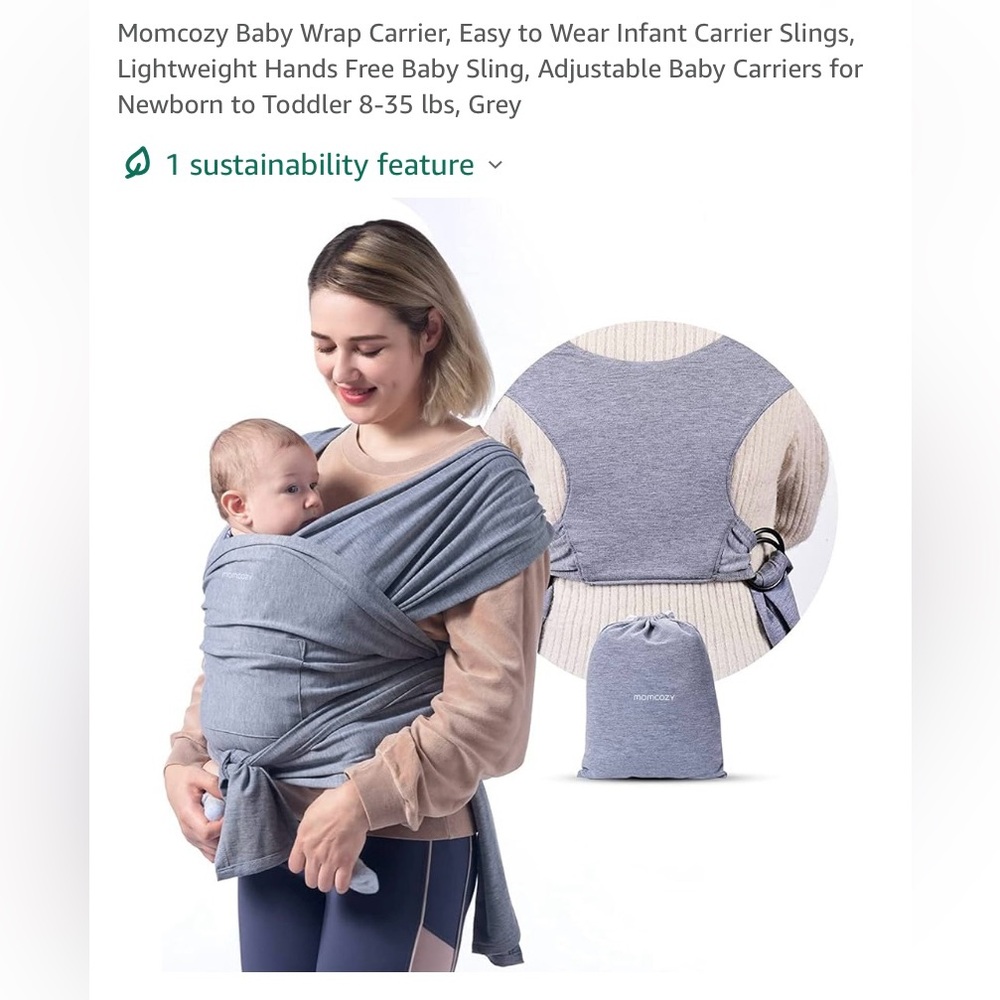 Momcozy Wrap Carrier